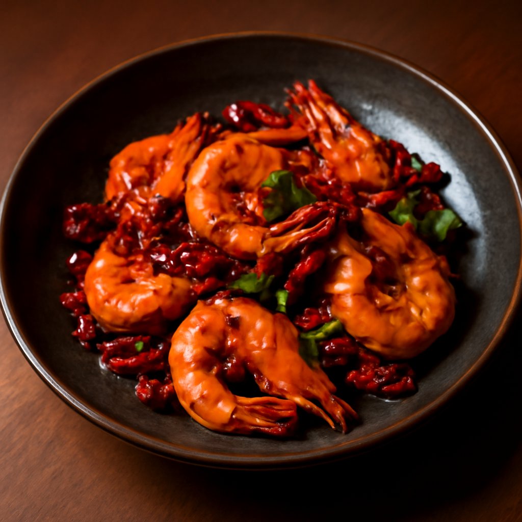 Sea Spiced King Prawns