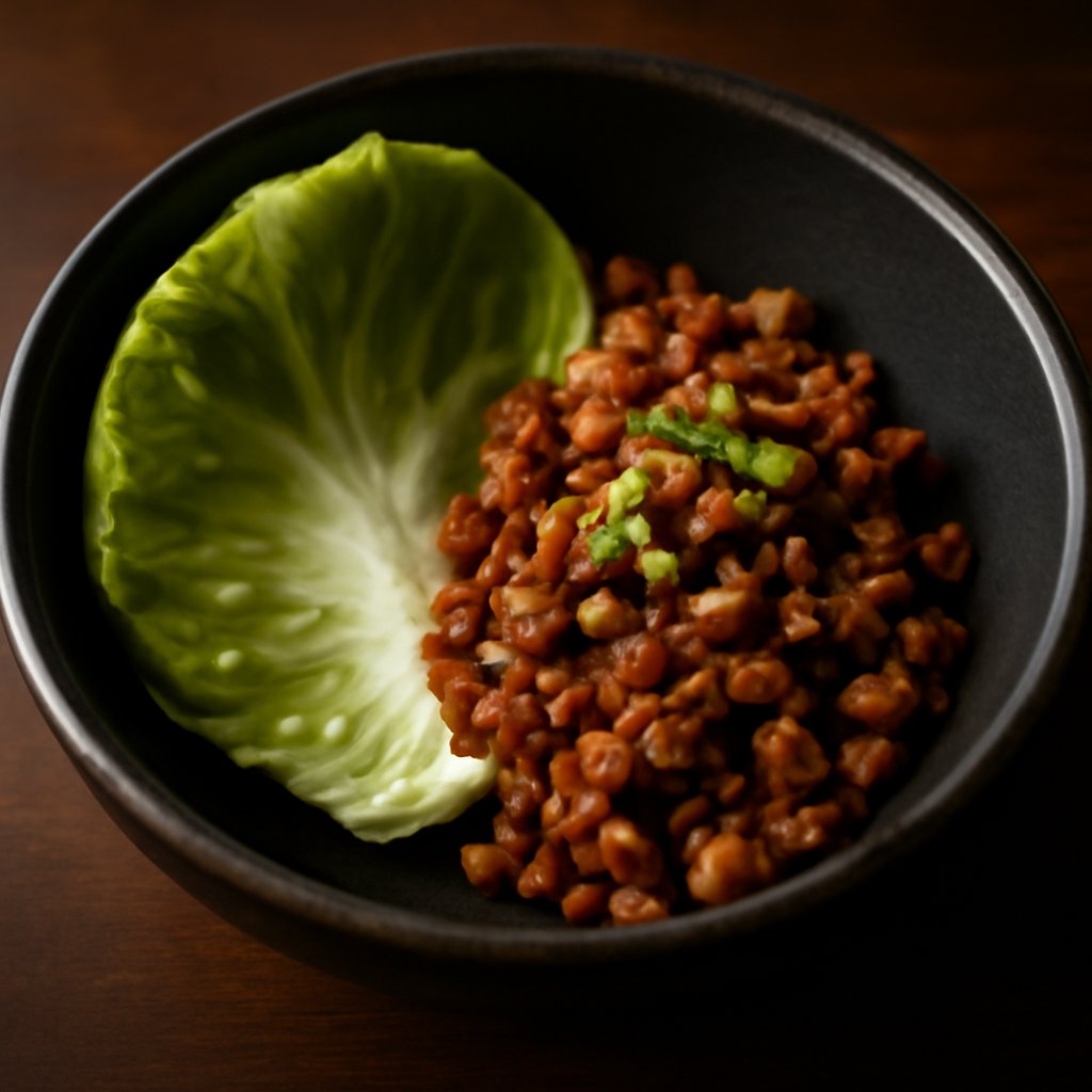 Yuk Sung with Lettuce