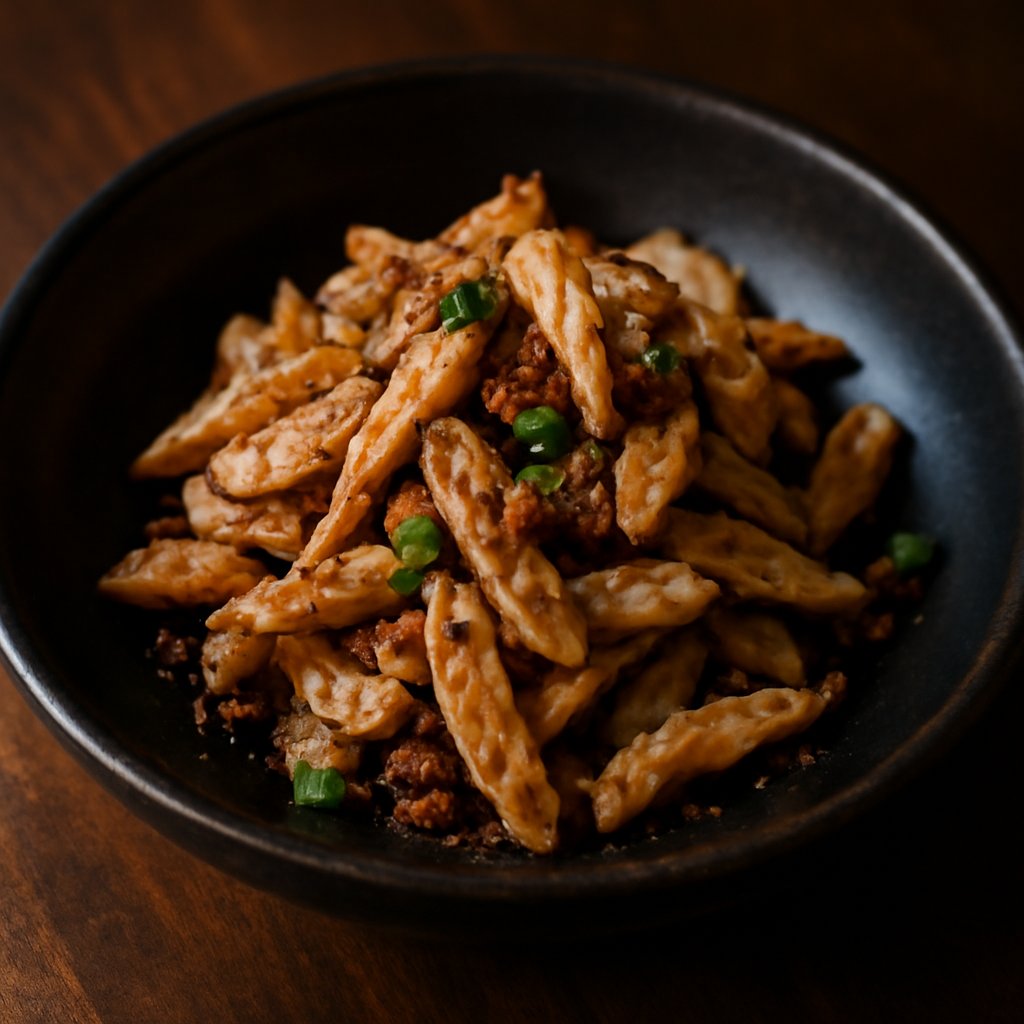 Smoked Chicken Slivers with Szechuan Peppercorn Salt