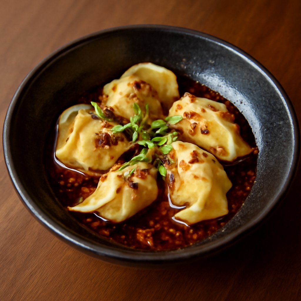 Szechuan Won Tons (Pork & Prawns) 4pc