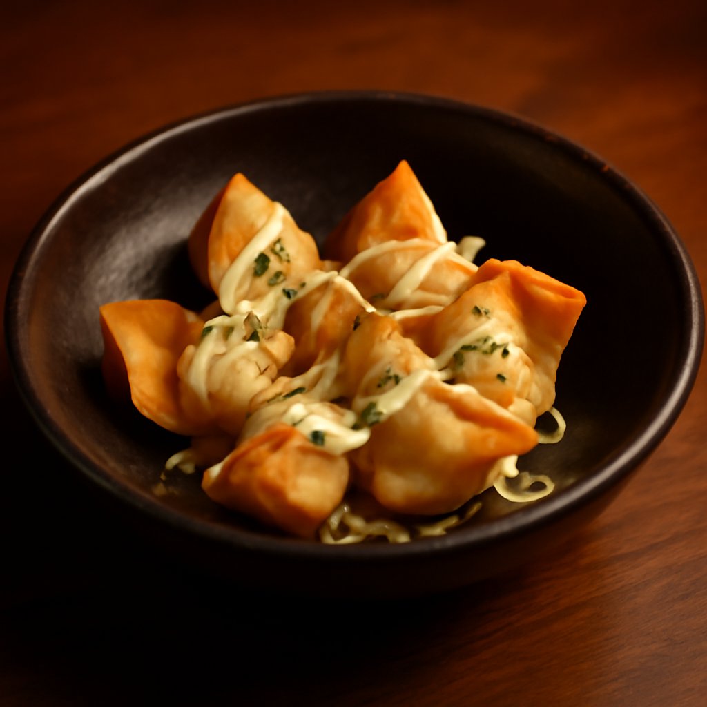 Truffle Cheese Won Tons