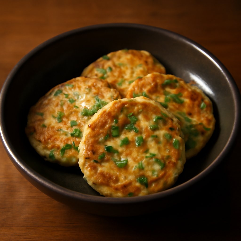 Pan Fried Vegetable Pancakes