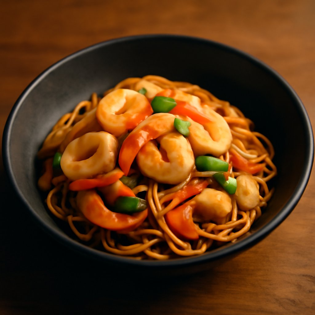 Seafood Noodles