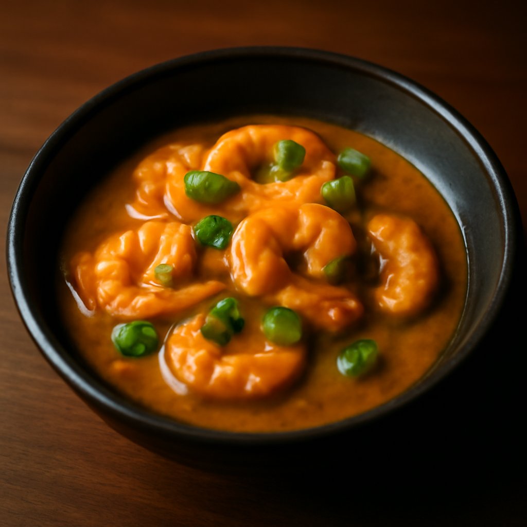King Prawns in Satay Sauce
