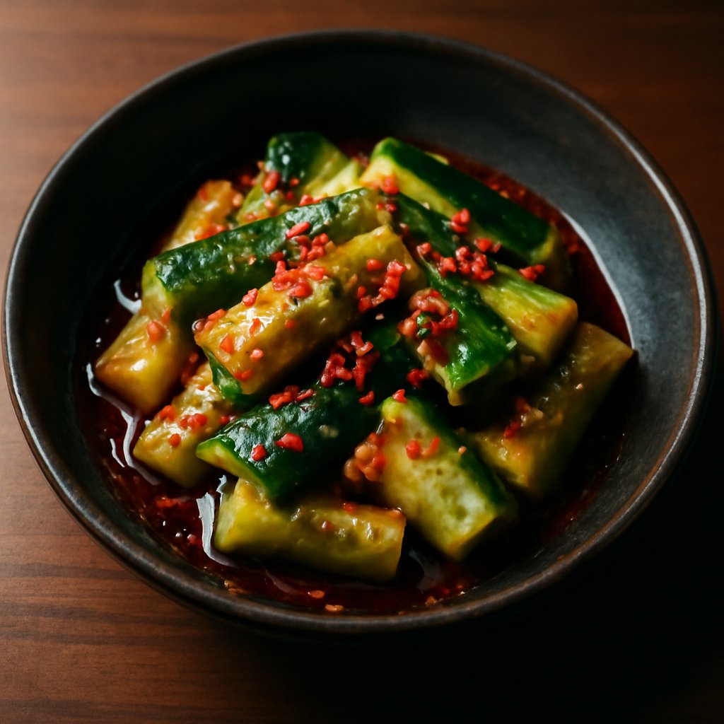 Szechuan Spiced Cucumber