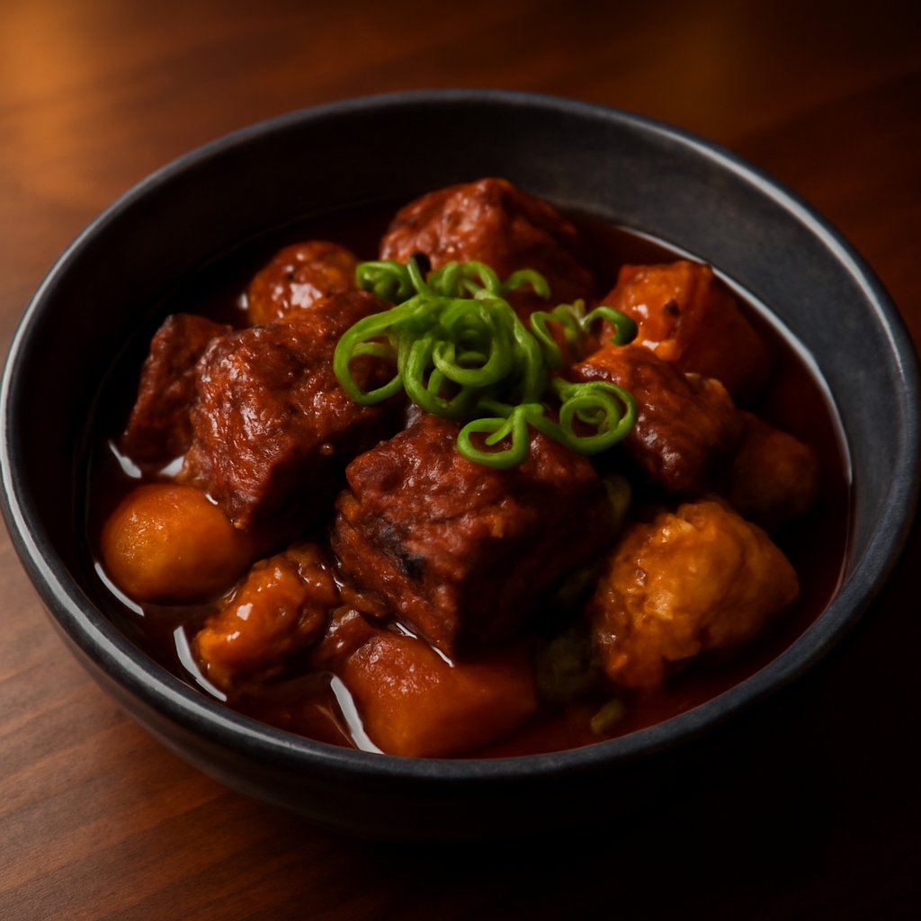 China Red Slow Cooked Beef Brisket