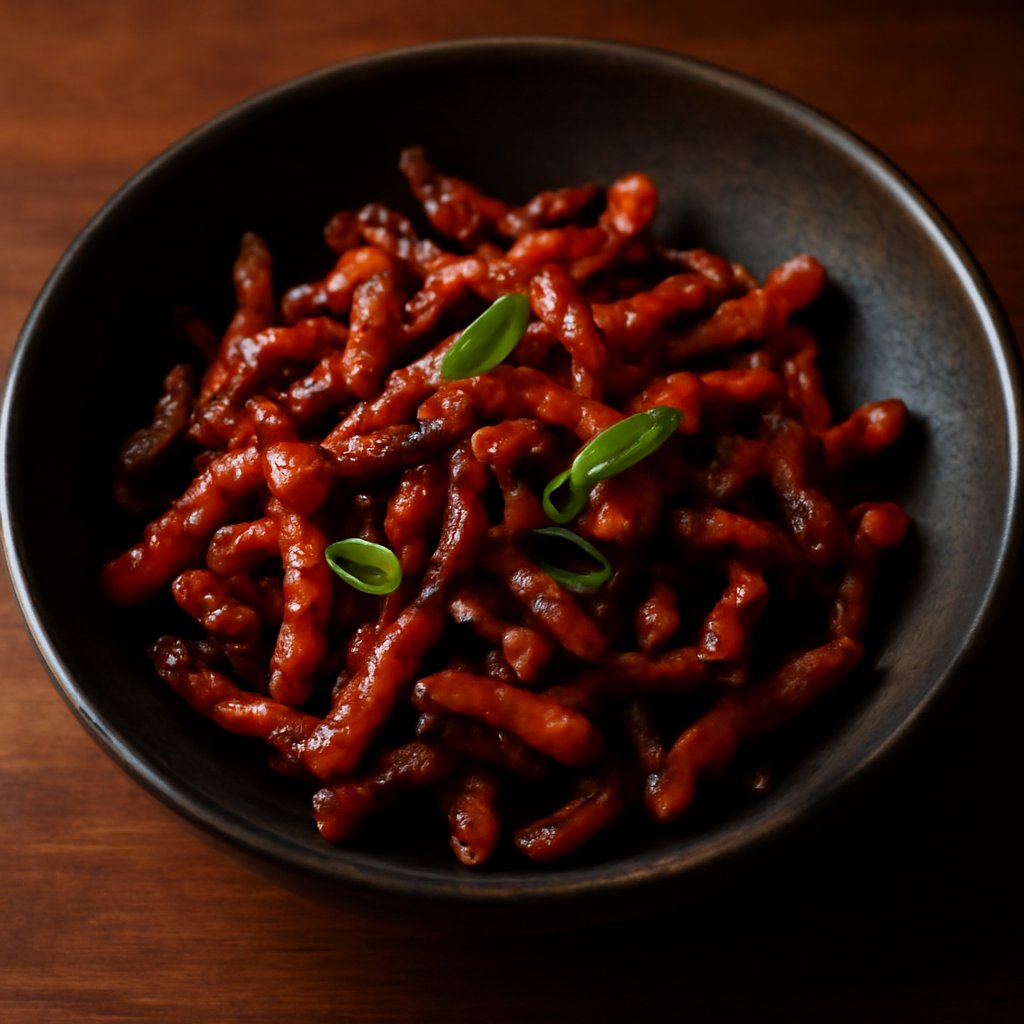 Crispy Beef Slivers Peking Style