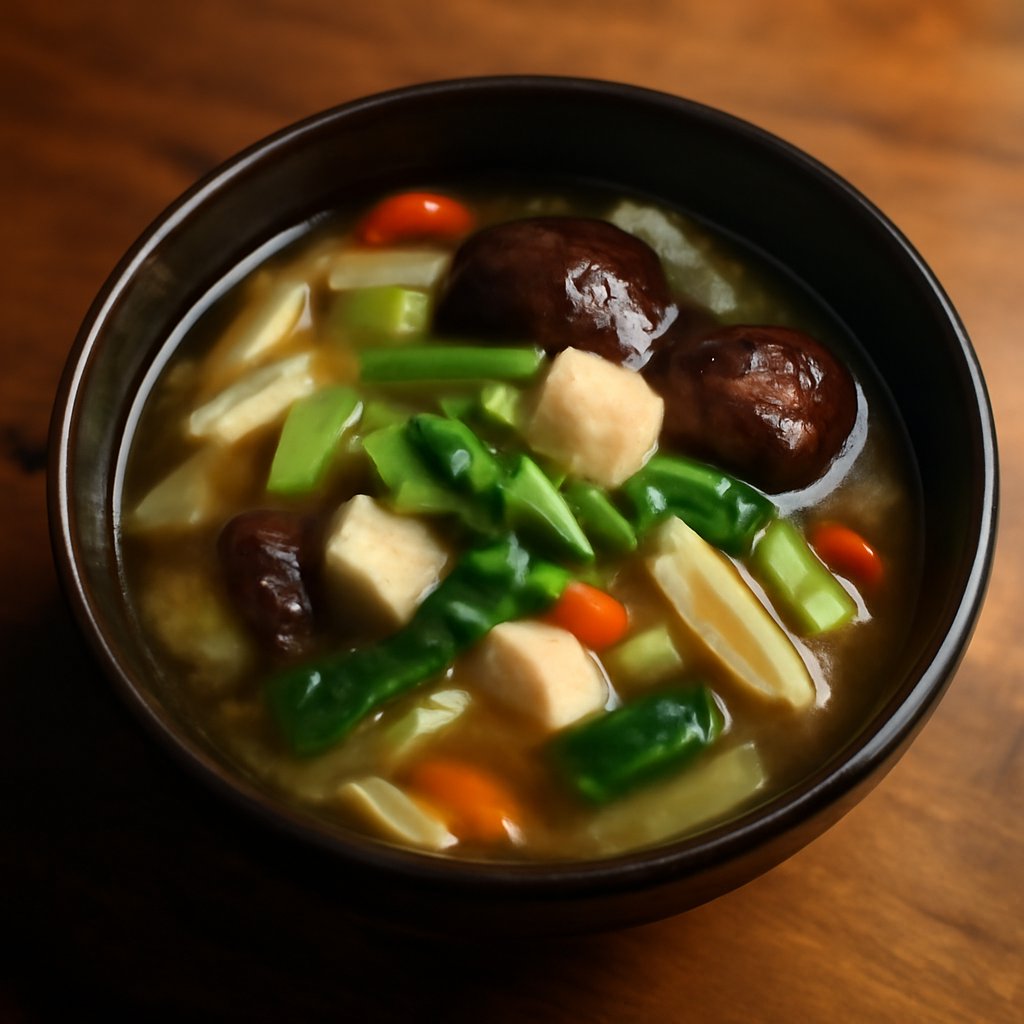 Eight Treasures Vegetarian To-Fu Soup