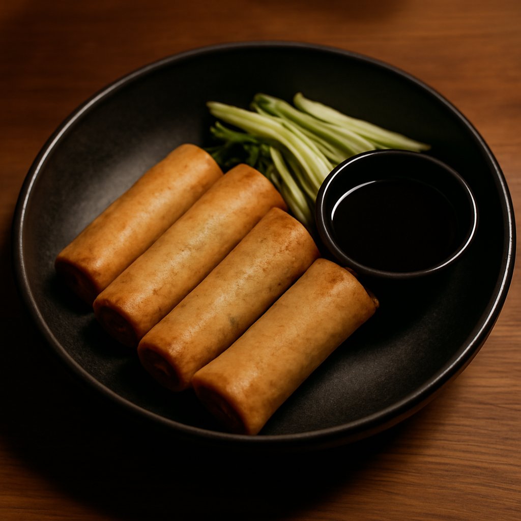 Crispy Duck Spring Rolls