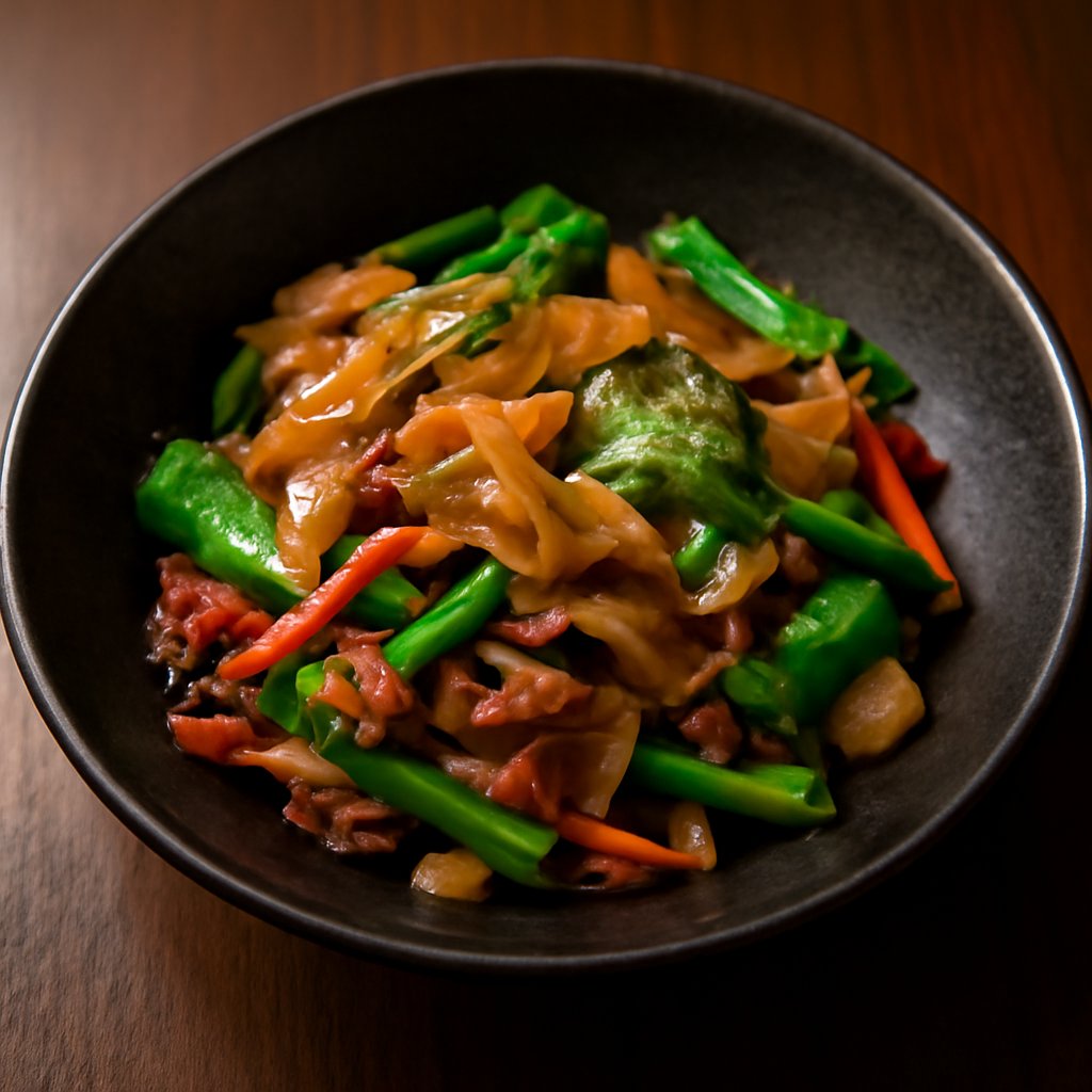 Ho Fun Noodles with Vegetables