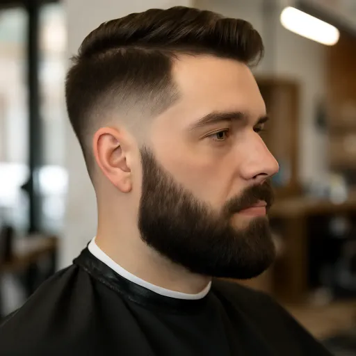 Beard Shaping & Side Fade