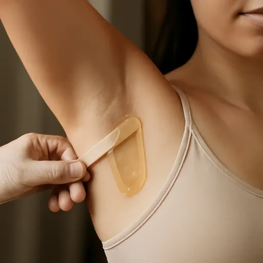 Waxing Underarms